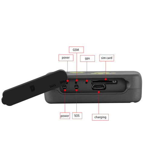 Pet PVC Material GPS Tracker Anti-loss